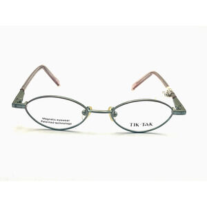 TIK TAK TK300 LIGHT GREEN EYEGLASSES SUNGLASSES FRAMES 42-15-120